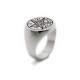 Silver Tetragrammaton Seal Ring