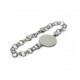 Silver Tetragrammaton Bracelet with Hungarian Silver Chain