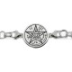 Silver Tetragrammaton Bracelet with Hungarian Silver Chain