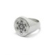 Silver Metatron Seal Ring