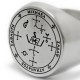 Silver Sigil of Archangel Michael Ring