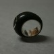 Ebony and Black Coral Ring