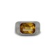 Citrine Signet Ring