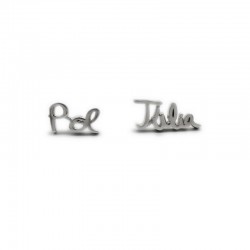 Name Earrings :: Pol & Júlia