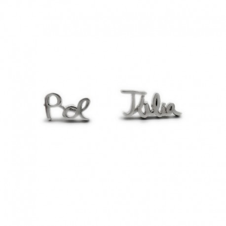 Name on sale brand earrings