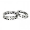 Sword Game Wedding Rings