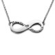 Infinity Name Necklace :: Iona and Laura