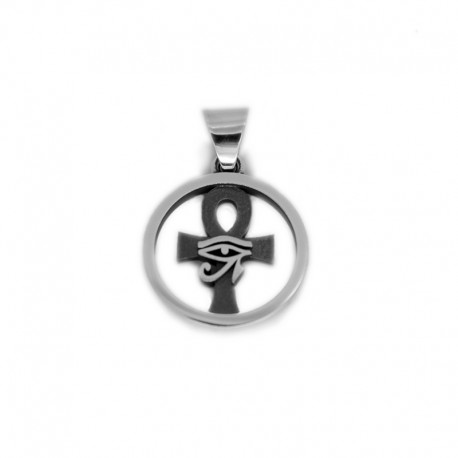 Ankh Pendant with Eye of Horus