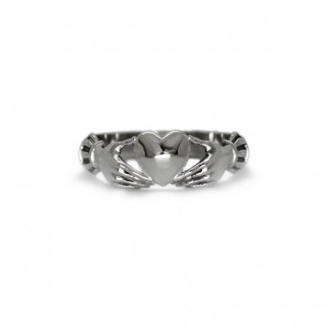 Anillo Claddagh sin Corona