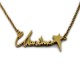 Custom Name Necklace with Gold Bath