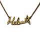 Custom Name Necklace with Gold Bath