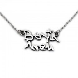 Custom Necklace with Two Names :: Berta and Àneu