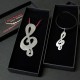 Treble Clef Pendant