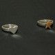 Anillos Estrella y Corazón en plata de ley