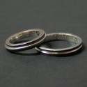 Linear Wedding Rings