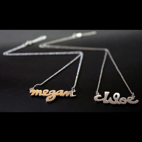 Name Necklaces :: Chloe and Megan