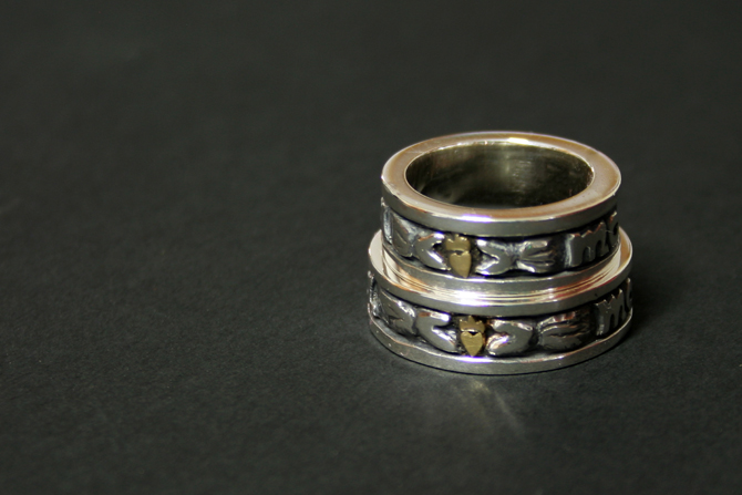 celtic style wedding rings