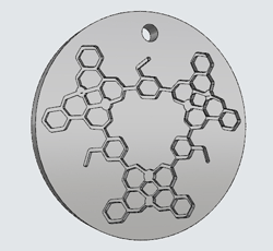 Prototip anvers: collaret personalitzat per a fan de la química